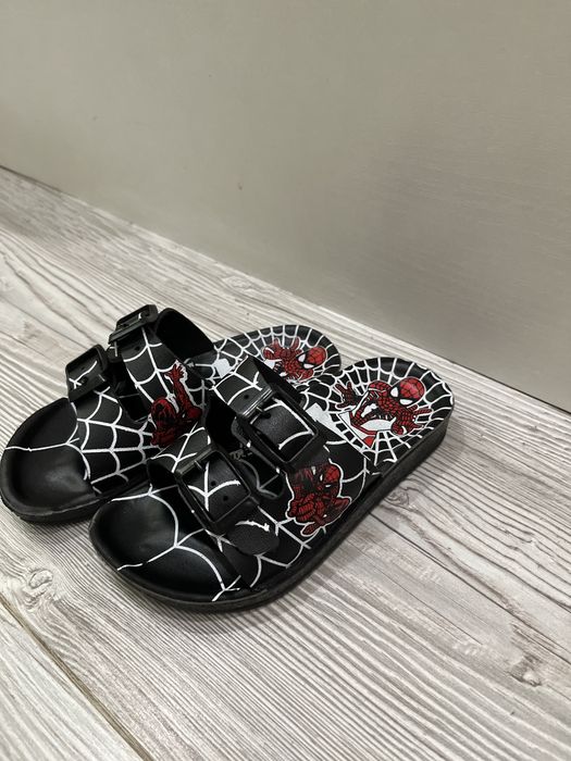 Шльопанці для хлопчика Spiderman  25розмір 16см Сандалі для хлопчика