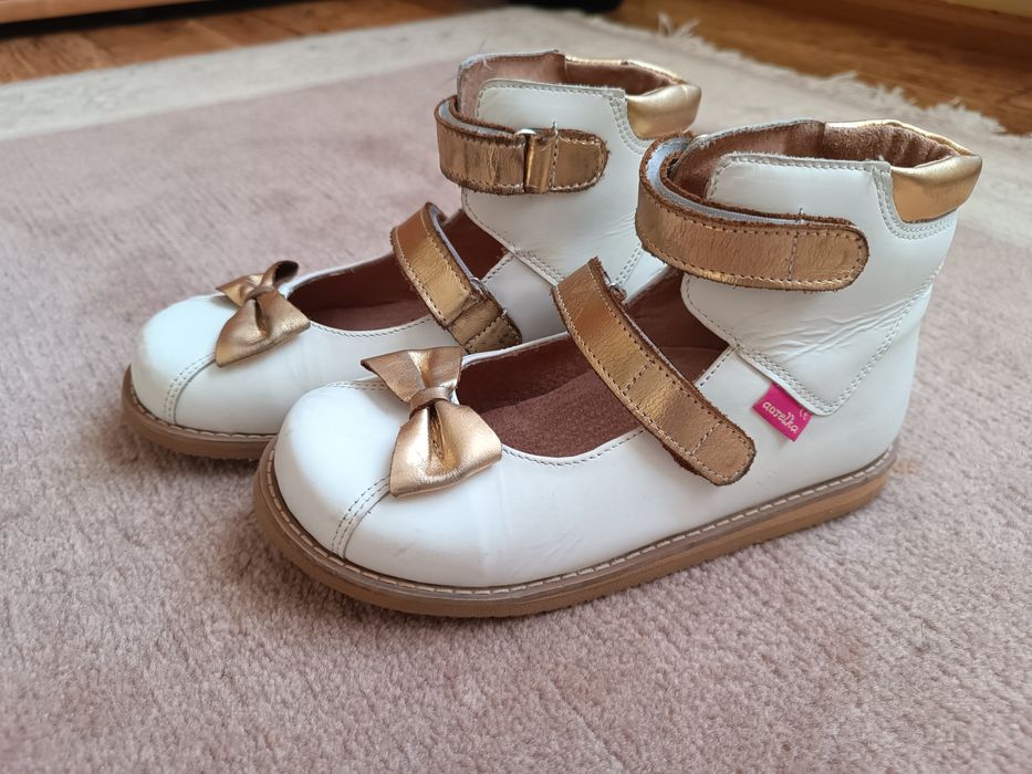 Aurelka buty pantofelki profilaktyczne ortodontyczne