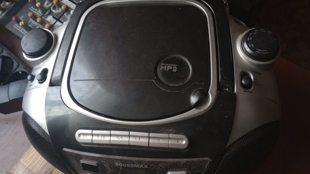 Магнитофон Ритм магнитола Saundmax