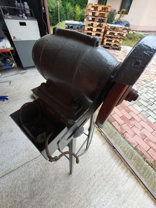 Szlifierka stołowa masywna z prl