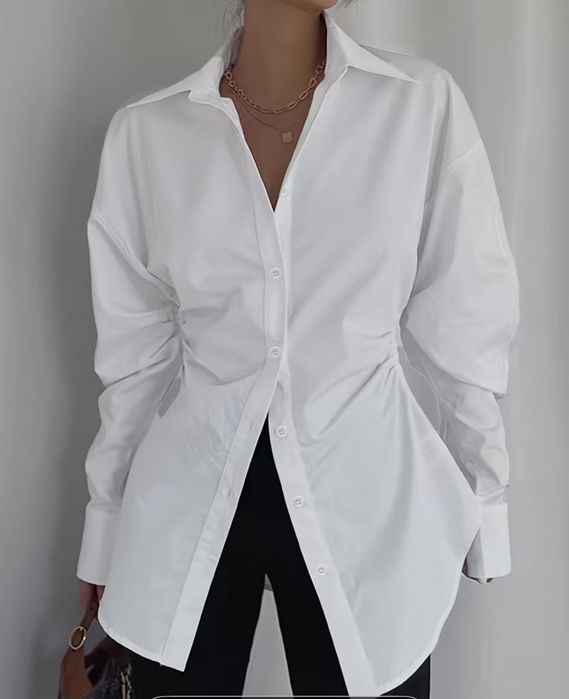 Шикарна жіночна блуза з талією