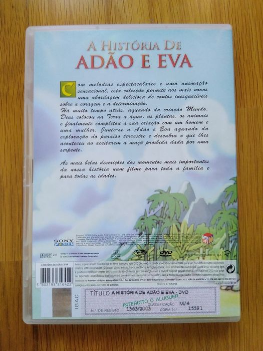 A história de Adão e Eva