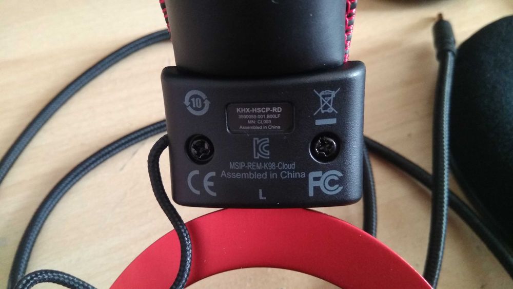 Słuchawki gamingowe HyperX Cloud II idealne stan