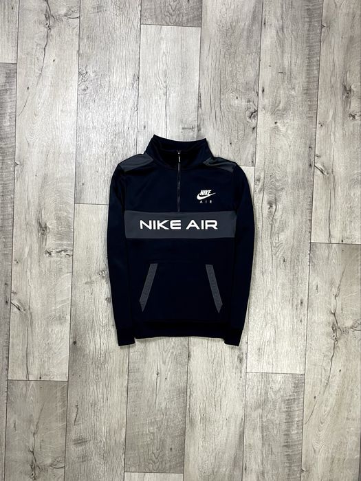 Nike Air кофта толстовка худи 158-170 см подростковая черная с принтом