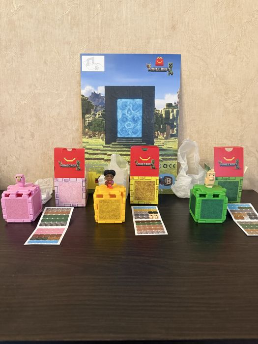 Игрушки Майнкрафт Макдональдс