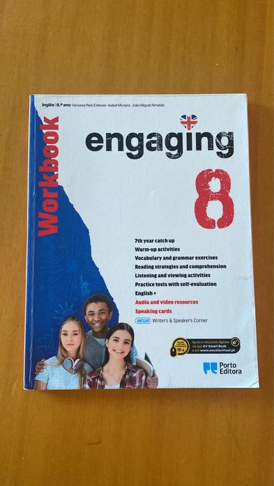Caderno de atividades Engaging 8 Porto Editora