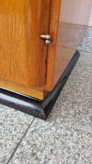 J Halabala Szafka Komoda na płyty, dokumenty Art Deco lata 30 Design