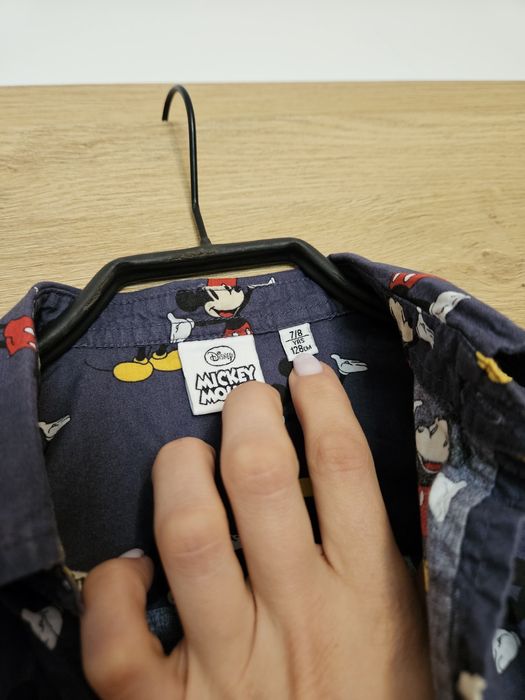 Chłopięca koszula Myszka Miki.  Rozmiar 128