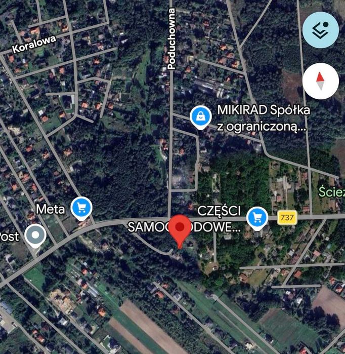 Działka 1880 m2  Rajec Poduchowny