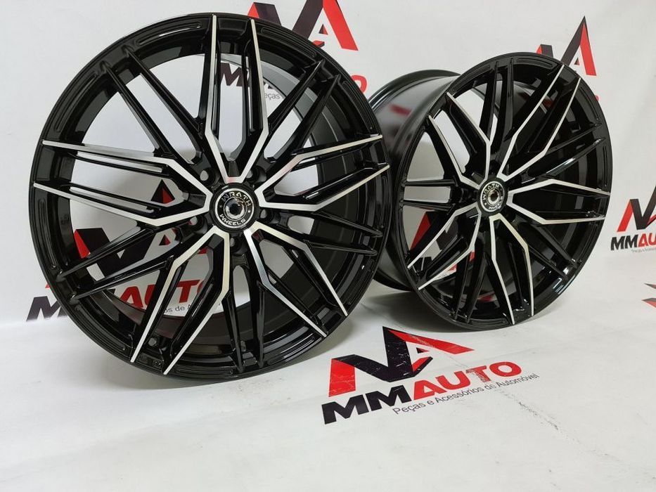 Jantes Wrath WF9 Preto Polido 19
