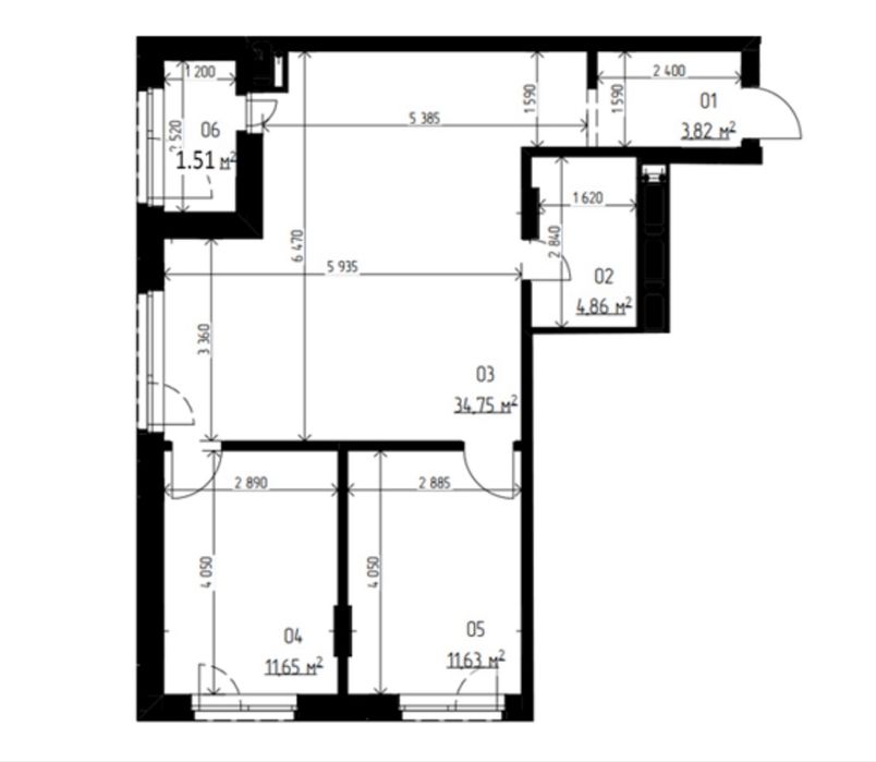 Продаж 2кім. квартири 69кв.м ЖК «Lake Town»
