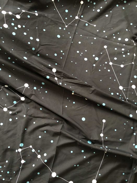 Constellation-effect fabric – dots and lines64286585646851121