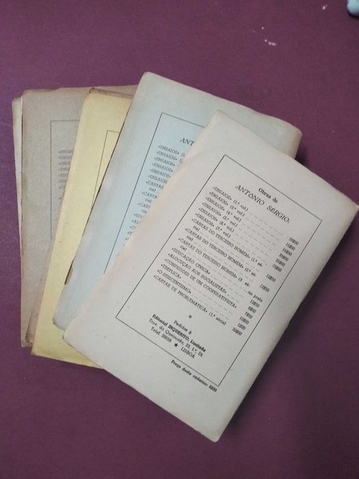 Antologia Sociológica - António Sérgio (10 Volumes)
