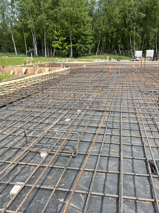 Płyty fundamentowe Wykopy Budowa Domów Od Podstaw