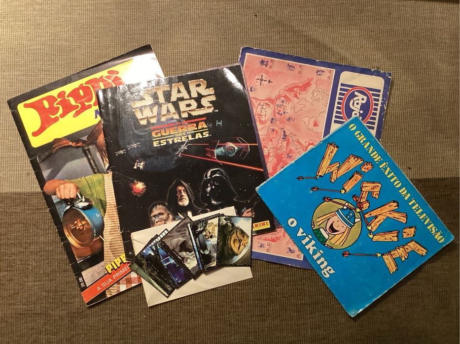 Coleção 15 Cadernetas de cromos + conj. de cromos. Oportunidade rara.