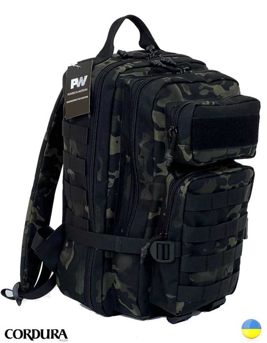 Рюкзак тактичний Power in Motion 25L Black multicam