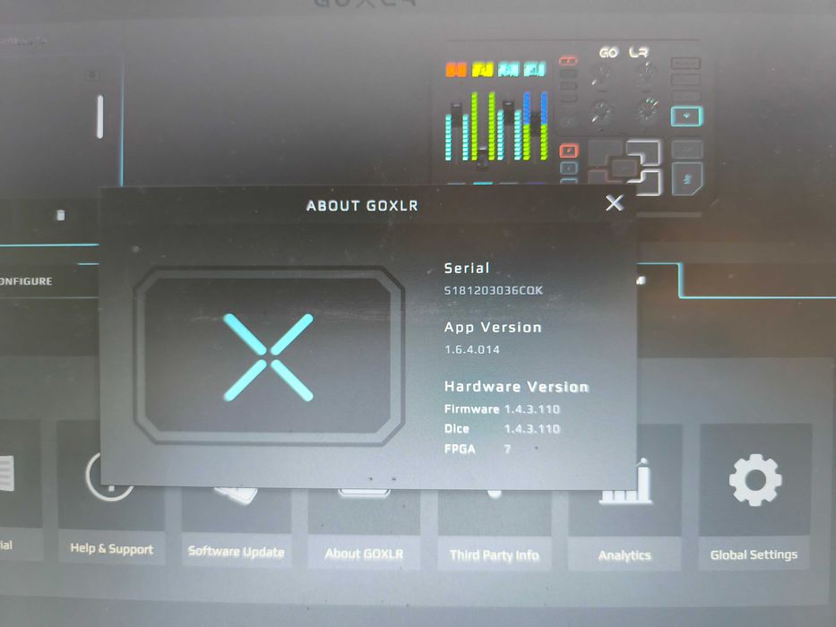 TC Helicon GoXLR, 4-Channel Mixer, Motorized Faders, Vocal Effects!!!