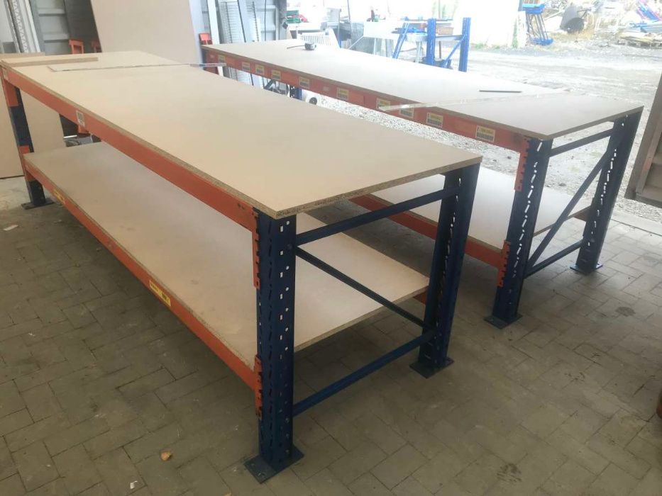 Stół warsztatowy roboczy BITO 290×90×90 cm, ocynk -1353 zł brutto, kpl
