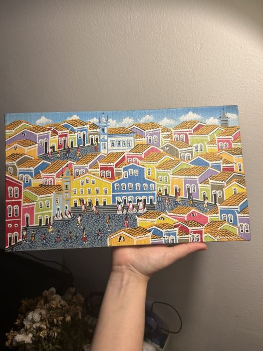 tela de pintura a oleo