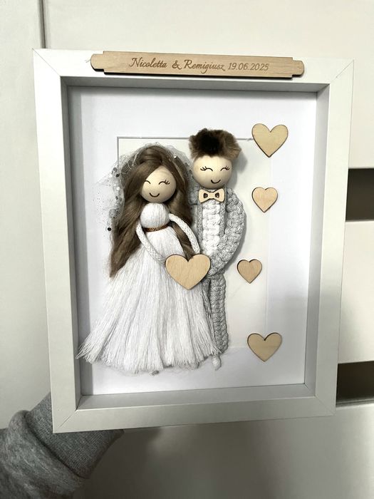 Ramka ślub wesele prezent