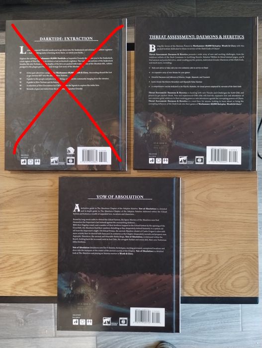 Podręczniki Warhammer 40k Wrath and Glory ENG