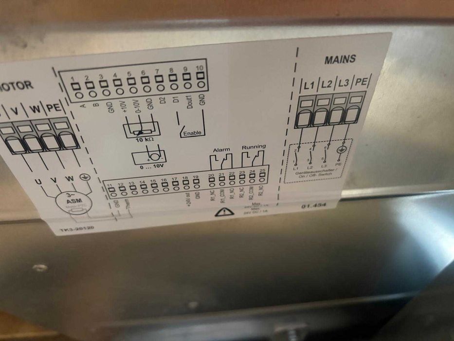 Nowy - wentylator dachowy 3-fazowy, DVNF 500-4D 120C