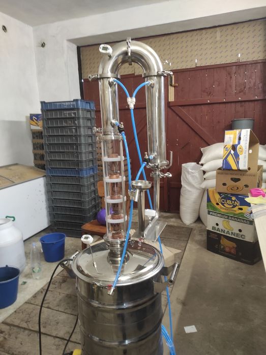 Перегонный куб автоклав аппарат дистиллятор колонна сухопарник нбк пвк