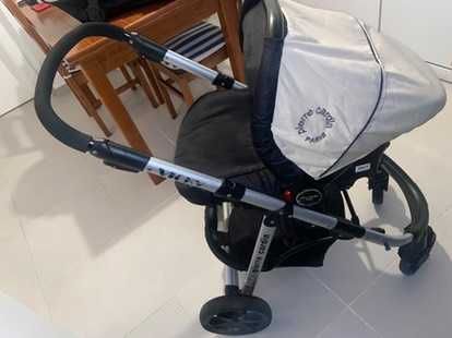 carrinho de bebe com ovo