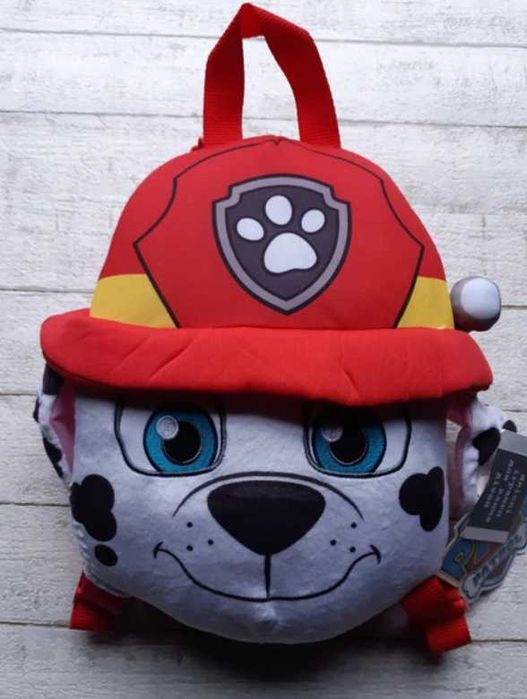 Рюкзак плюшевий Premium Toys Щенячий патруль - Paw Patrol Маршал