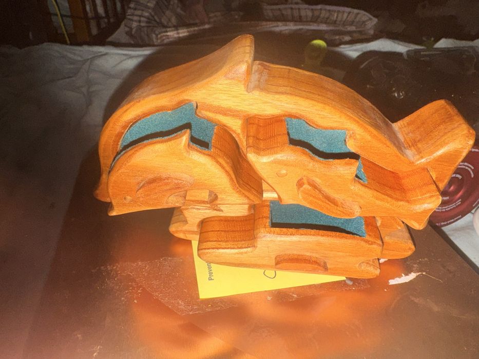 Шкатулка дельфины