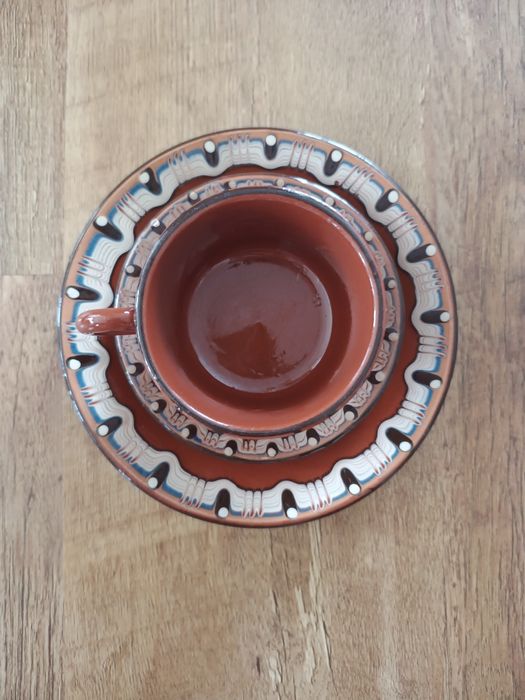 Porcelana Bułgaria- Zestaw śniadaniowy/ kawowy