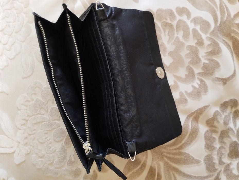 Кожаный клатч кошелек натуральная кожа