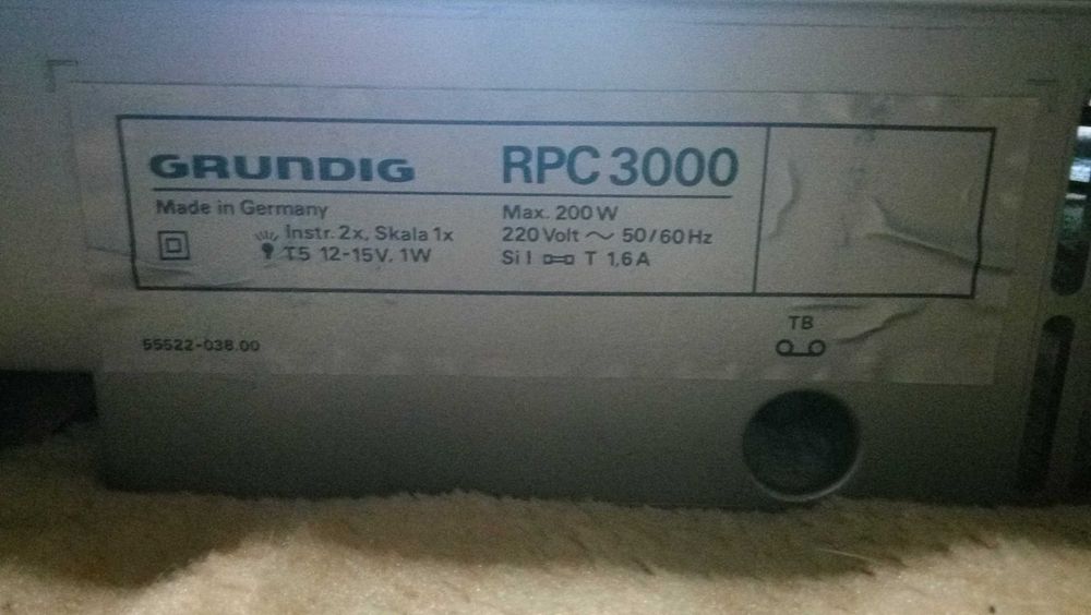 Grundig RPC 3000