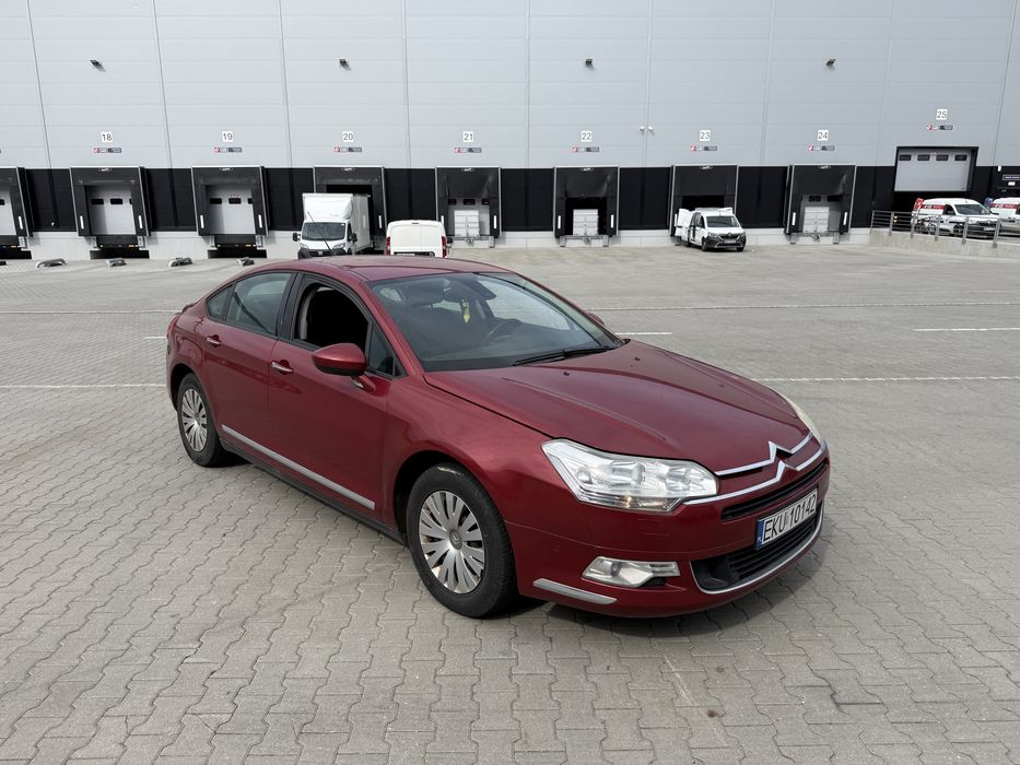 Citroen C5 2.0 benzyna GAZ LPG 2023 3 lata w Polsce po serwis HAK Zamiana