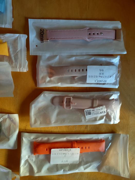 Vendo 2 Xiaomi 7 pro c várias pulseiras