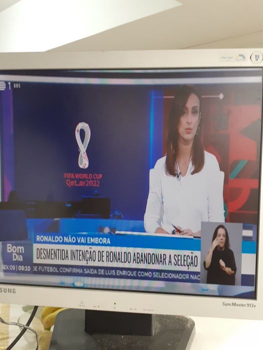 HDTV - monitor de PC Samsung e transformador para TV423862218743490565