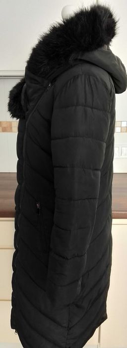 Carry Casual 38 - 40 S / M damski płaszcz zimowy z kapturem