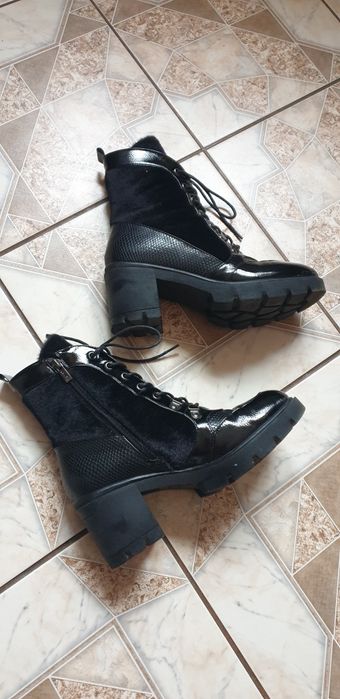 Botki damskie ocieplane