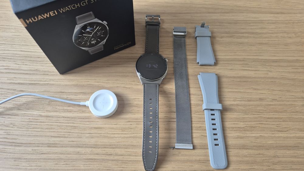 Smartwatch Huawei Watch GT 3 Pro + 2 paski!