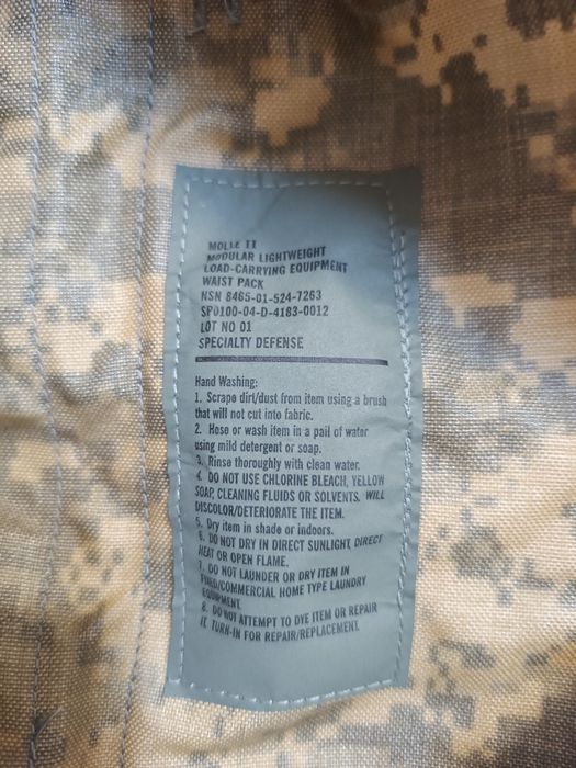 Waist Pack UCP molle nerka torba US Army