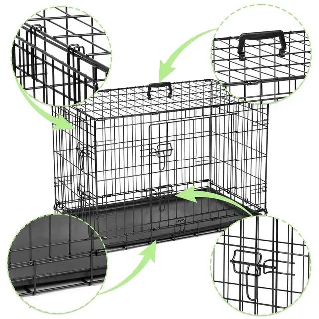 Клетка для собак , переноска , клітка для котів , будка , бокс