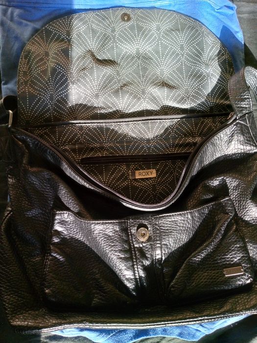 Кожана Сумка Объемная  Roxy