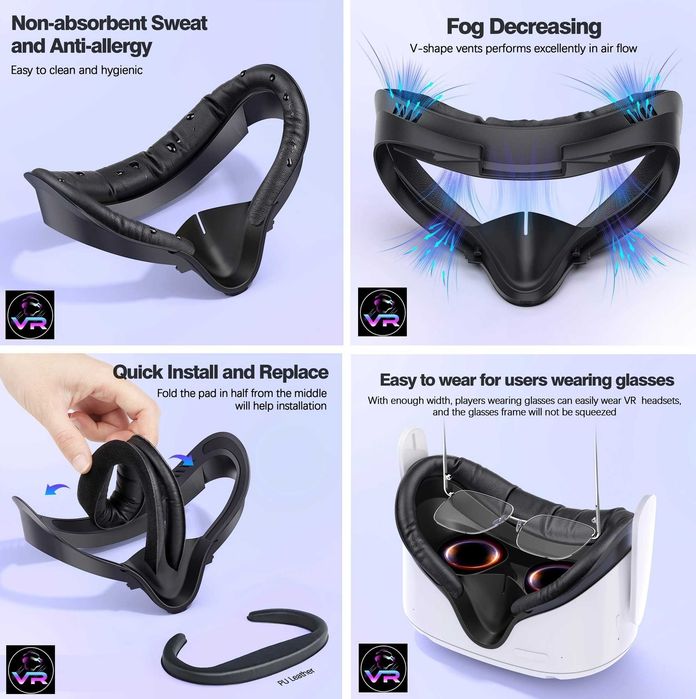 ‼️ Oculus Quest 2 Facial Interface лицьова накладка, маска Meta