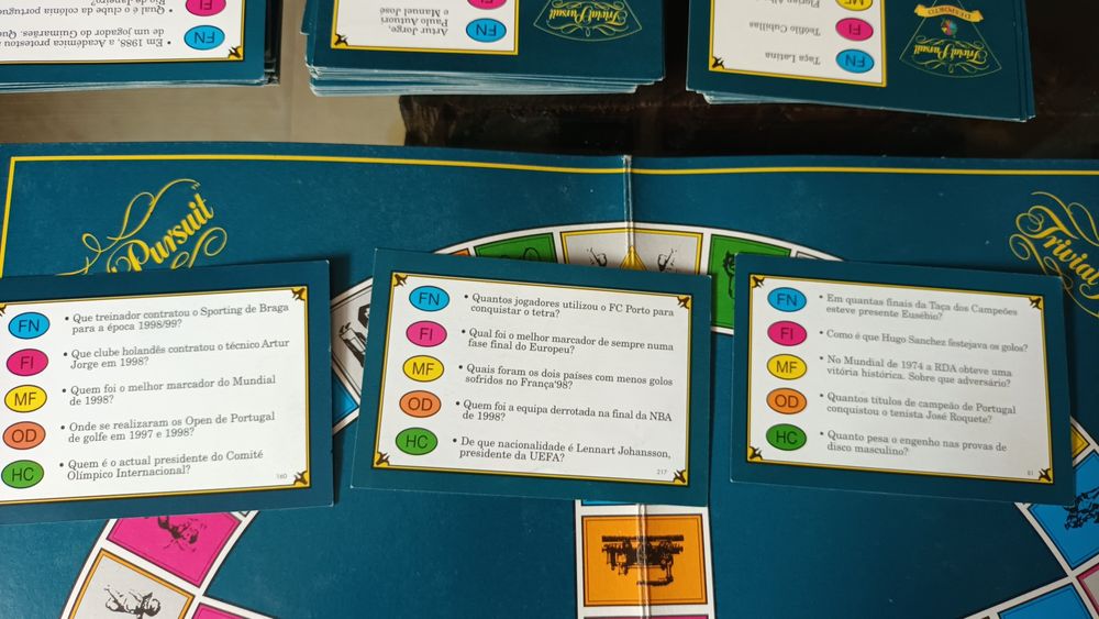 Jogo Trivial Pursuit Desporto- edição O Jogo TMN