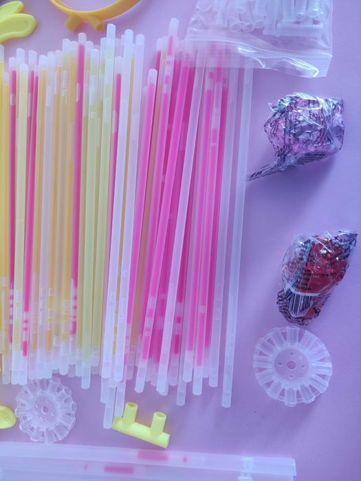 Kit 100 adereços luminosos glow e Led para eventos