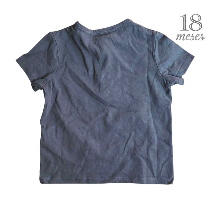T-shirt Azul Kiabi 18 meses