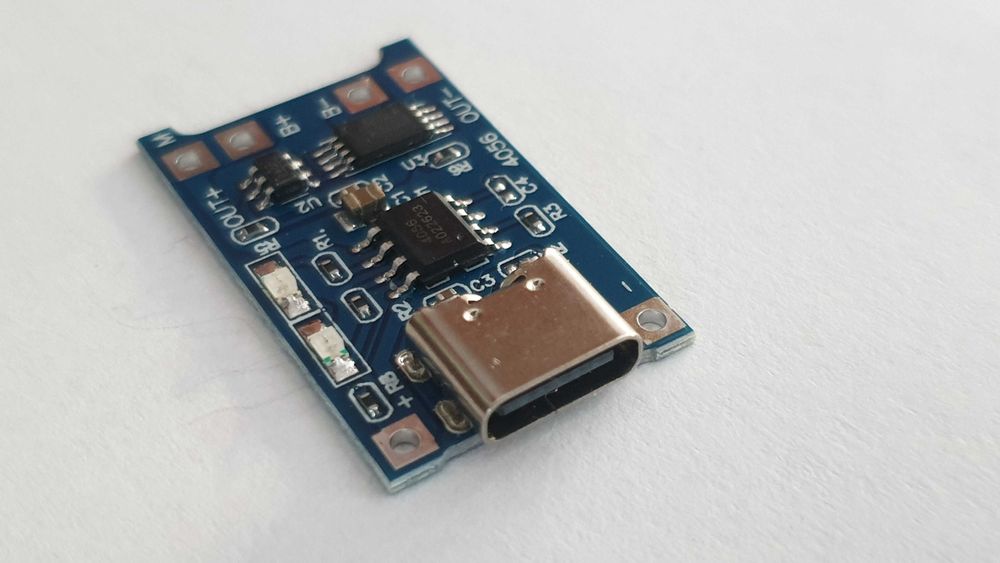Ładowarka Li-On 3,7V BMS płytka USB C