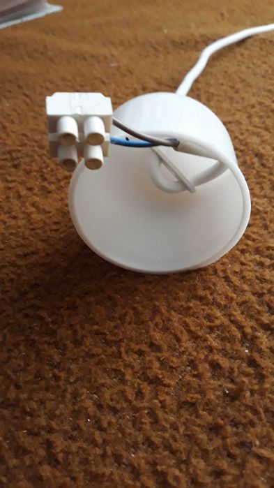 Cabo iluminação tecto - novo - portes incluídos