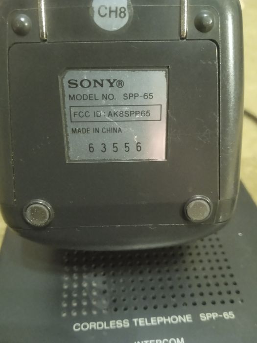 Радіотелефон Sony spp-65
