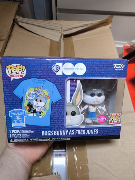Bugs Bunny As Fred Jones + T-Shirt Funko POP